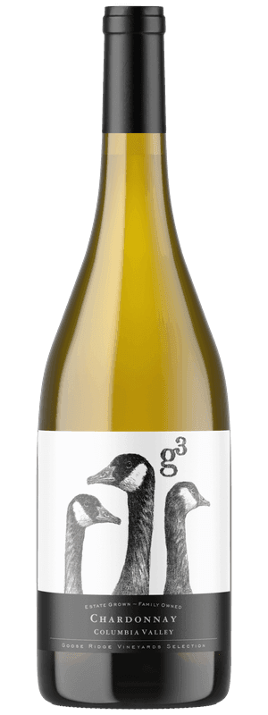 Goose Ridge g3 Chardonnay bottle