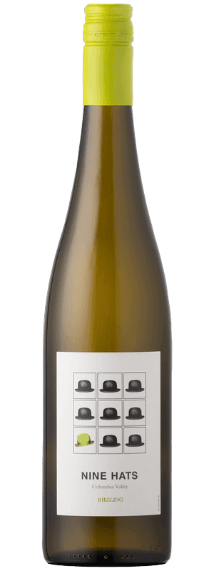 Nine Hats Riesling, Columbia Valley bottle