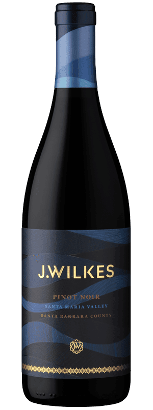 J. Wilkes Pinot Noir, Santa Maria Valley bottle