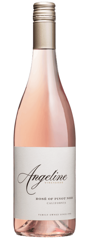 Angeline Rosé of Pinot Noir bottle