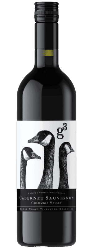 Goose Ridge g3 Cabernet Sauvignon bottle