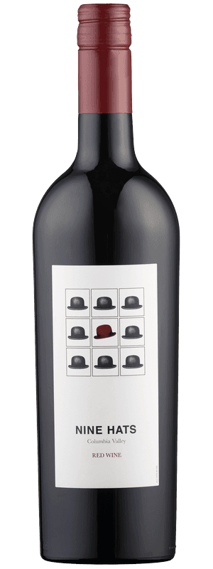 Nine Hats Red Wine, Columbia Valley bottle