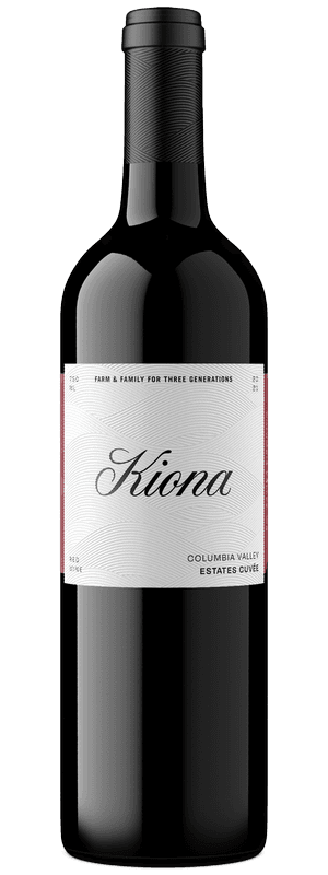 Kiona Estates Cuvée Red Blend bottle