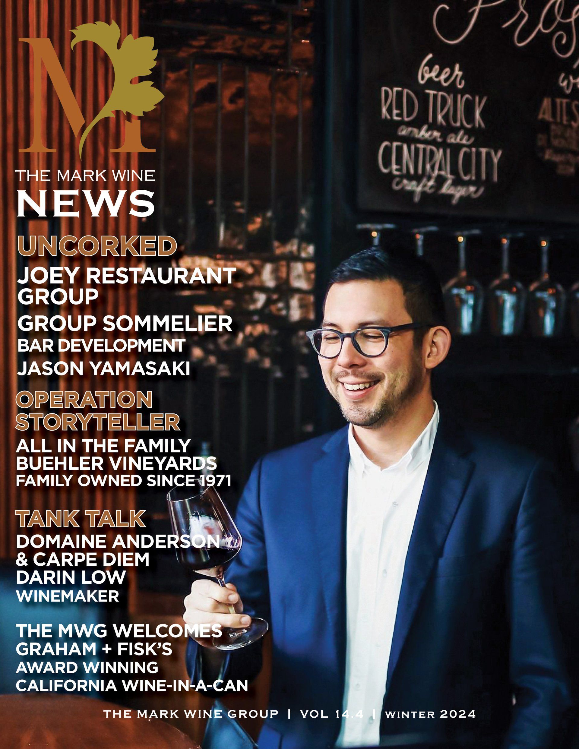 JOEY Restaurant Group, Group Sommelier & Bar Development, Joey Yamasaki