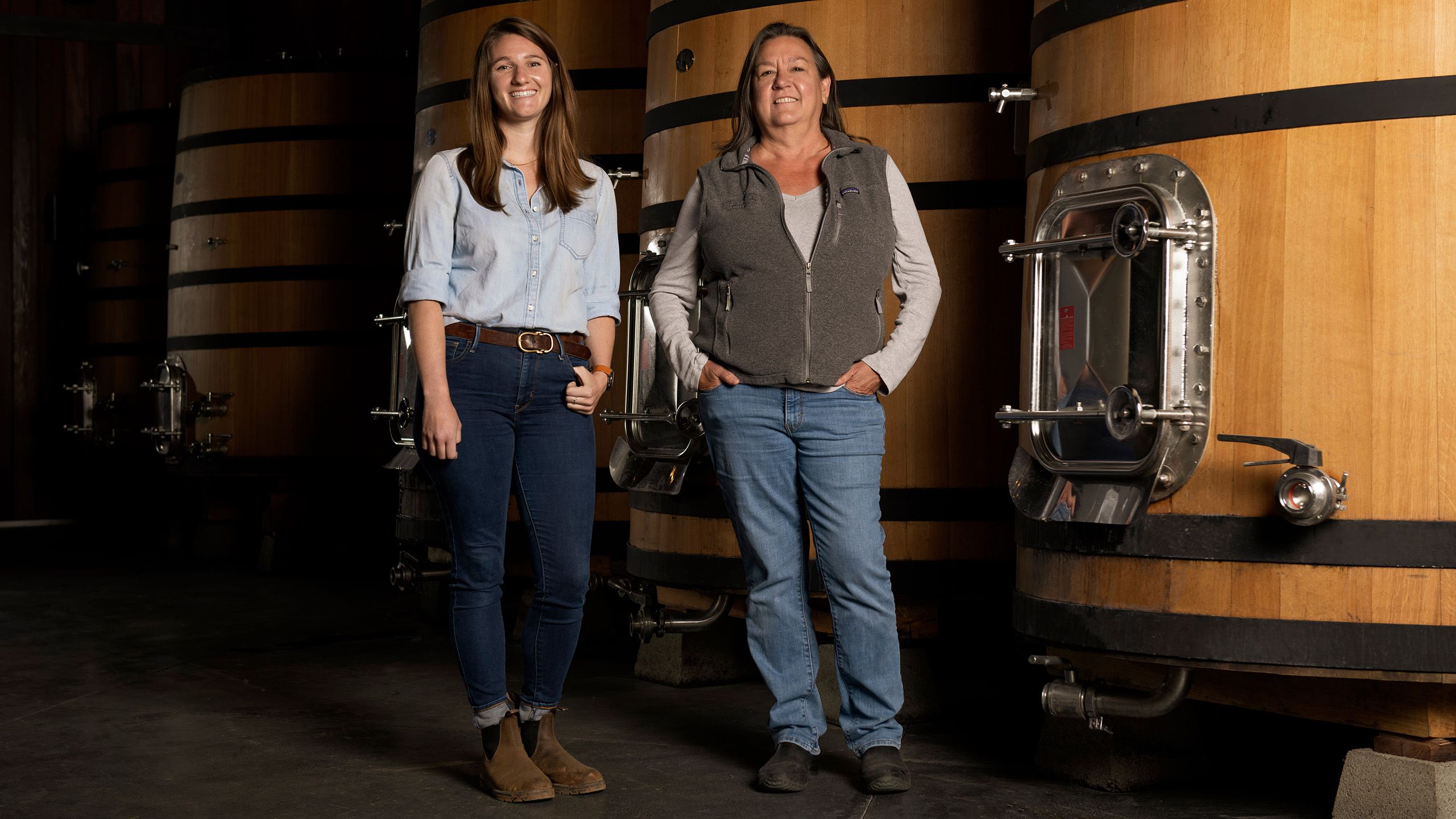 Tank Talk with Leslie Renaud & Raemy Paterson, Winemakers, Angeline Wines by Martin Ray Winery