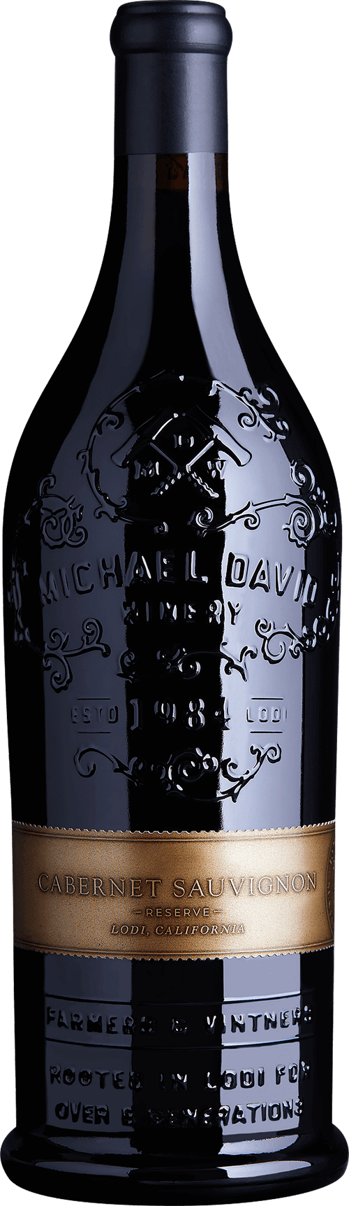Michael David Winery Reserve Cabernet Sauvignon bottle