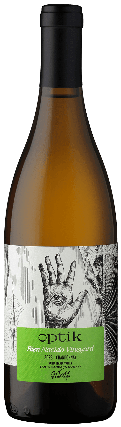 Optik Bien Nacido Chardonnay bottle