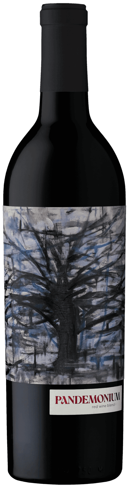 Pandemonium Red Blend bottle