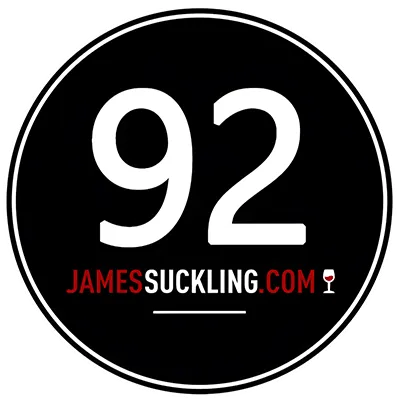 James Suckling 92 points score medal